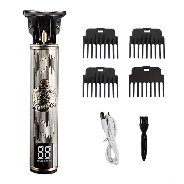 T9 Wireless Hair Trimmer With Digital Display For Professional Haircuts Clippers & Trimmers