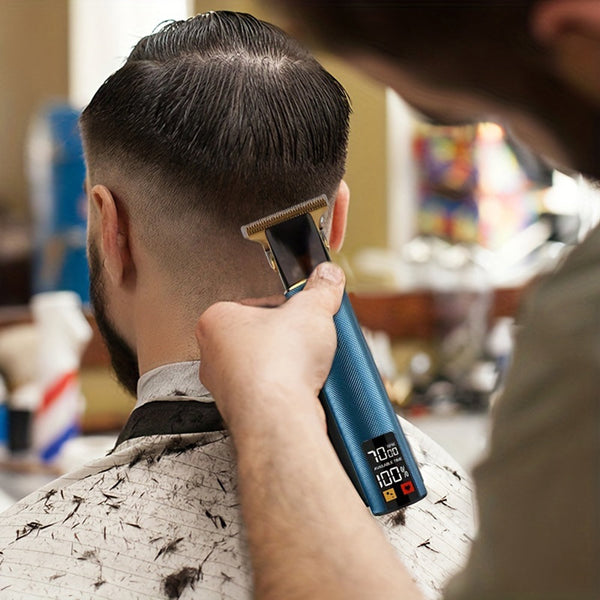 T9 Wireless Hair Trimmer With Digital Display For Professional Haircuts Clippers & Trimmers