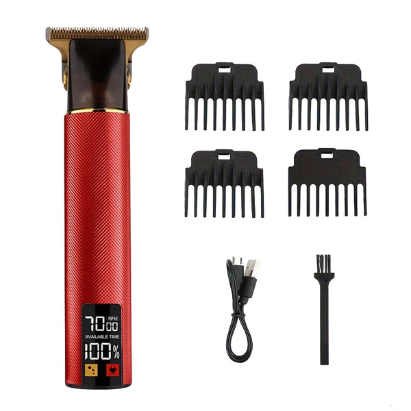 T9 Wireless Hair Trimmer With Digital Display For Professional Haircuts Clippers & Trimmers