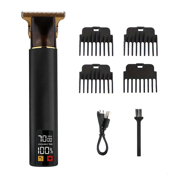 T9 Wireless Hair Trimmer With Digital Display For Professional Haircuts Clippers & Trimmers