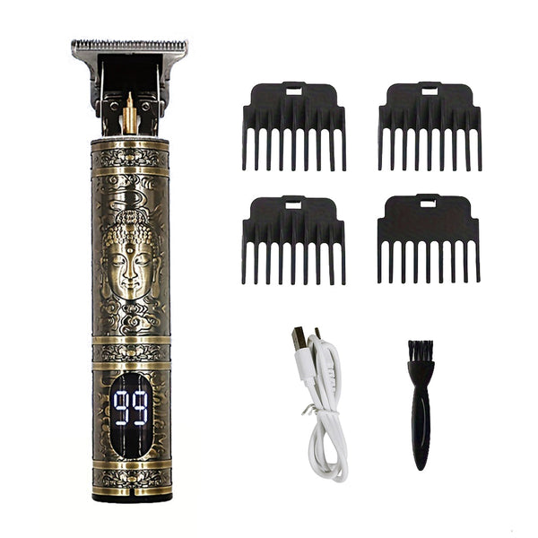 T9 Wireless Hair Trimmer With Digital Display For Professional Haircuts Clippers & Trimmers