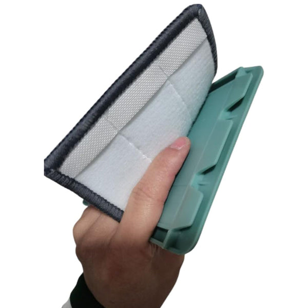 Wet Or Dry Usage Hands Free Mopping System With Bucket And Microfiber Pads Mops Brooms & Scrubbers