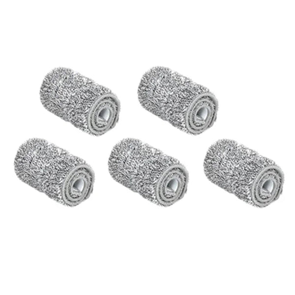 Wet Or Dry Usage Hands Free Mopping System With Bucket And Microfiber Pads Mops Brooms & Scrubbers