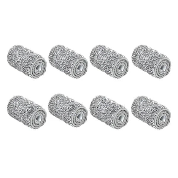 Wet Or Dry Usage Hands Free Mopping System With Bucket And Microfiber Pads Mops Brooms & Scrubbers