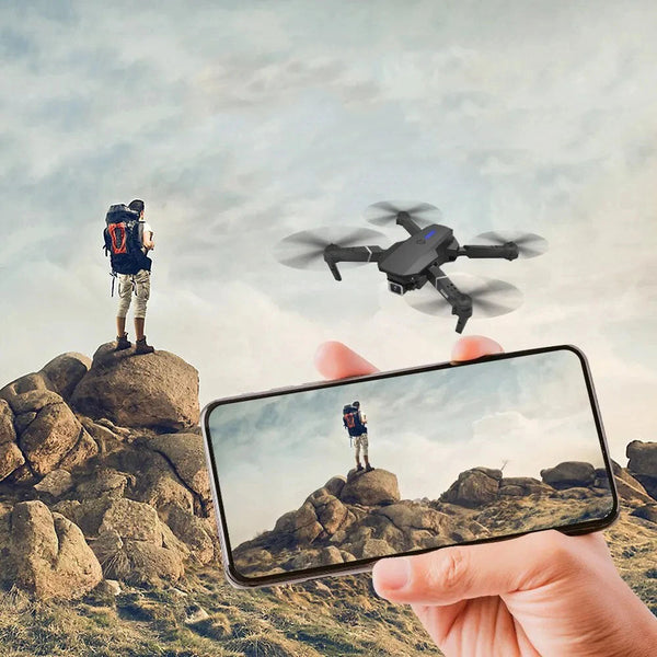 1080P Wide Angle Dual Hd Foldable E88pro 4K Rc Drone Camera Drones