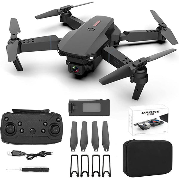 1080P Wide Angle Dual Hd Foldable E88pro 4K Rc Drone Camera Drones