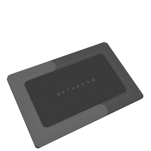 Super Absorbent And Anti Skid Bathroom Mat Bath Mats Rugs & Toilet Covers