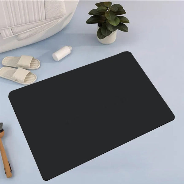 Super Absorbent And Anti Skid Bathroom Mat Bath Mats Rugs & Toilet Covers