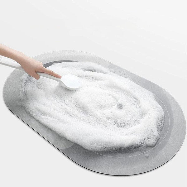 Super Absorbent And Anti Skid Bathroom Mat Bath Mats Rugs & Toilet Covers