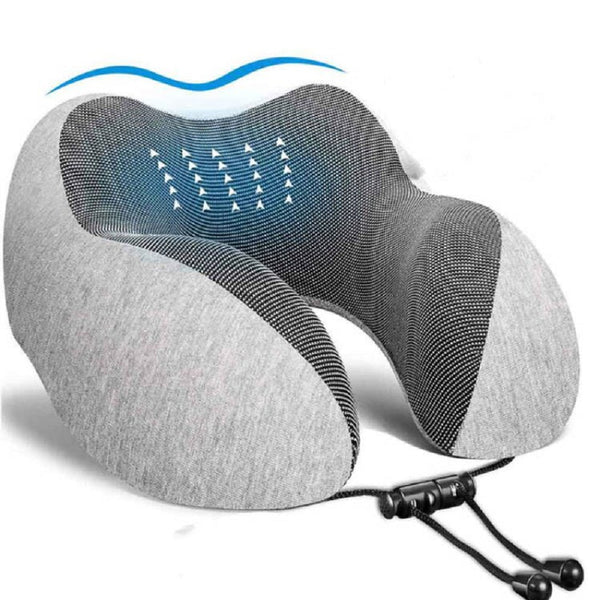 Travel Comfort U Shaped Memory Foam Neck Pillow Pillows