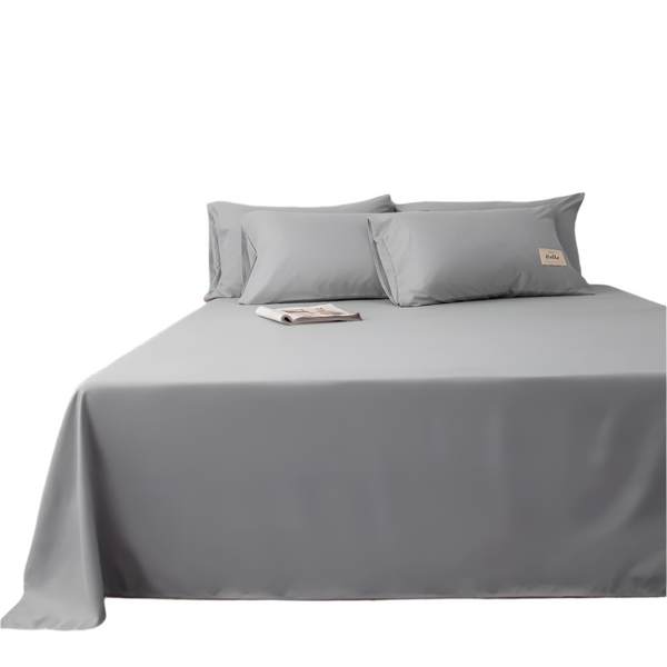 Soft Solid Color Bed Sheet For Double Sheets