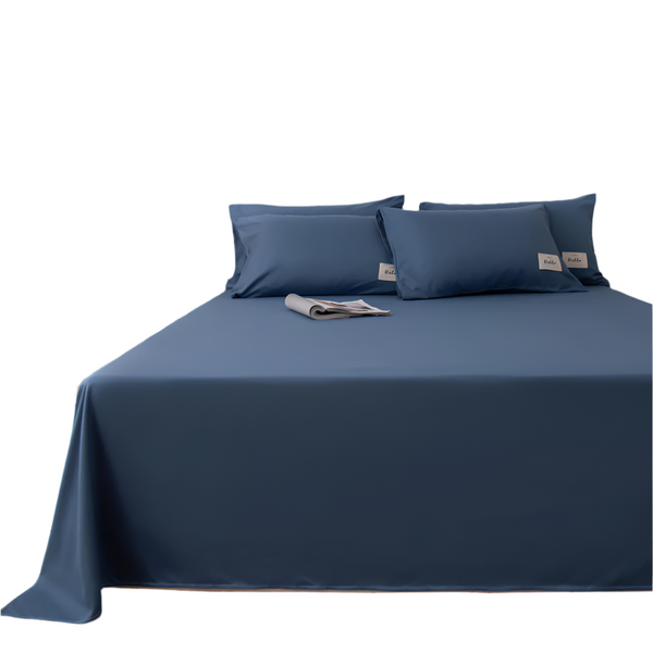 Soft Solid Color Bed Sheet For Double Sheets