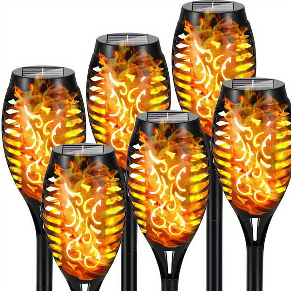 Solar Flame Light Outdoor Garden & Patio Torches