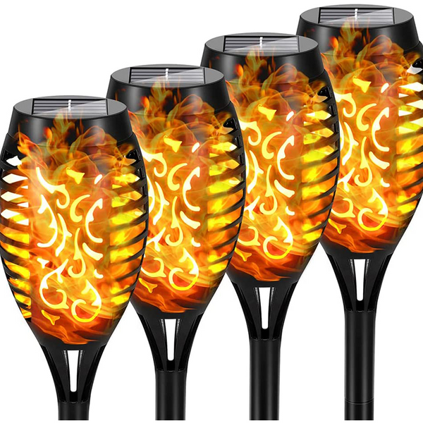 Solar Flame Light Outdoor Garden & Patio Torches