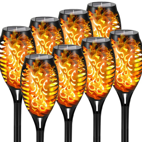Solar Flame Light Outdoor Garden & Patio Torches