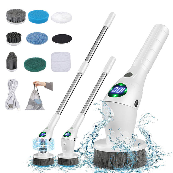 8 In 1 Multifunctional Electric Cleaning Brush For A Sparkling Home Cleaning Brushes