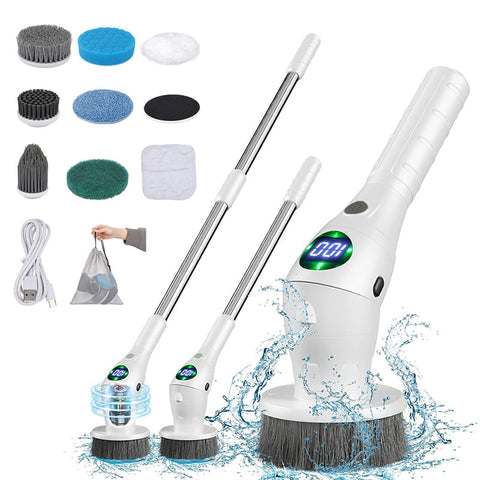 8 In 1 Multifunctional Electric Cleaning Brush For A Sparkling Home Cleaning Brushes