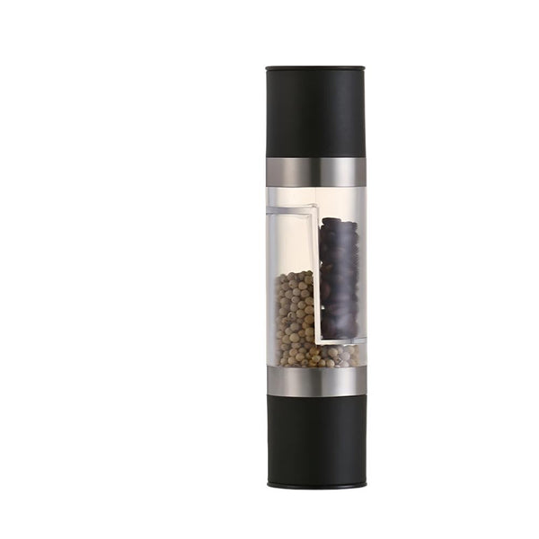 Stainless Steel Pepper Mill Grinder Spice Jars & Racks