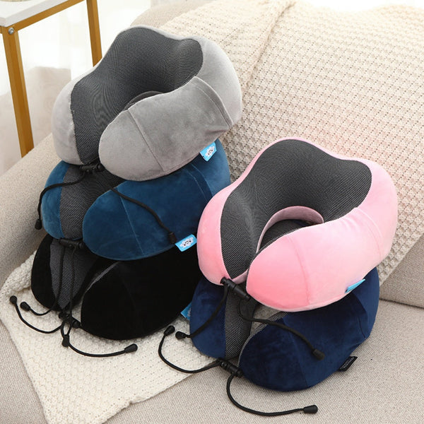 Travel Comfort U Shaped Memory Foam Neck Pillow Pillows