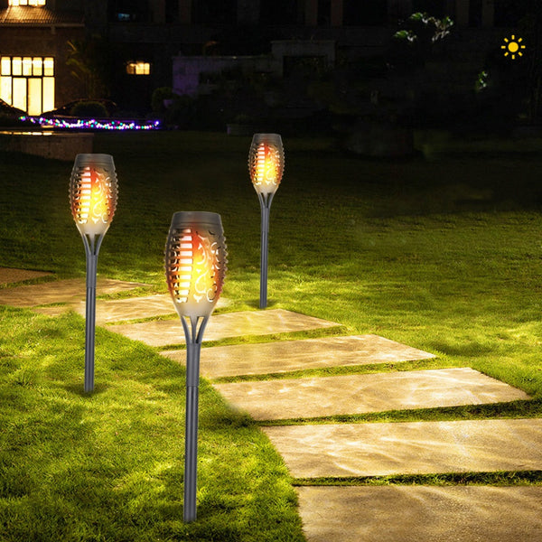 Solar Flame Light Outdoor Garden & Patio Torches