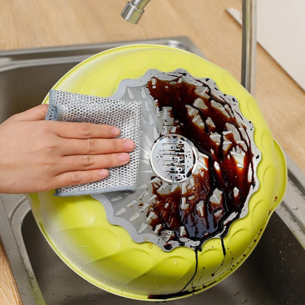 Double Layer Steel Wire Cloth Cleaning Cloths Cleaning Towels & Cloths