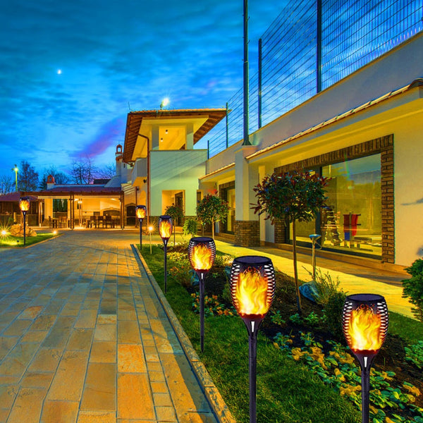 Solar Flame Light Outdoor Garden & Patio Torches