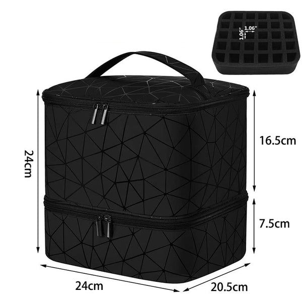 30 Bottles Nail Polish Storage Bag Storage Bags