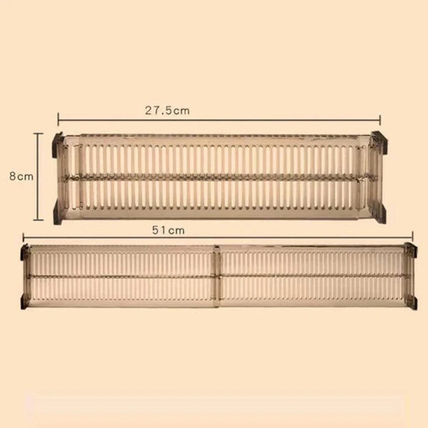 2Pcs Clapboard Drawer Divider Partition Drawer Liners
