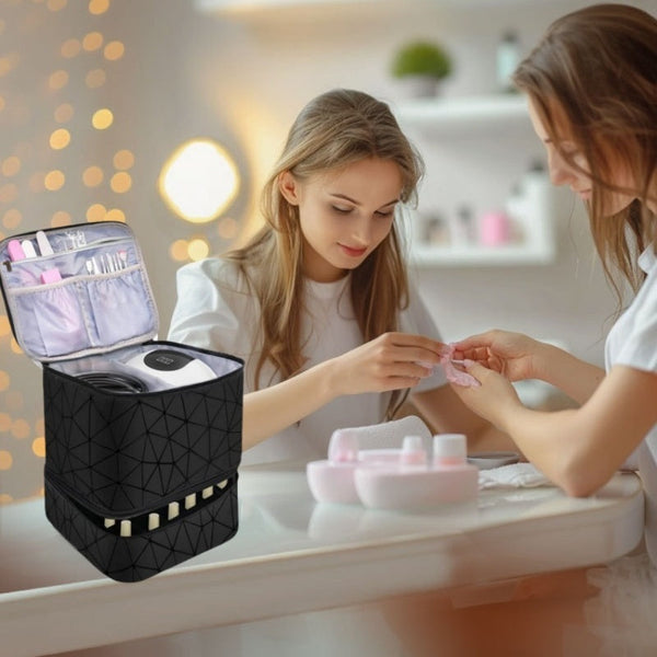 30 Bottles Nail Polish Storage Bag Storage Bags