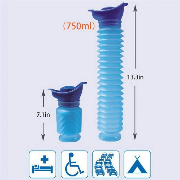 Reusable Shrink Camping Toilet Emergency Urinal Portable Toilets & Accessories
