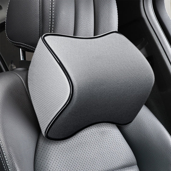 Car Headrest Neck Pillow Memory Foam Breathable Support Rest Protector Baby Travel Pillows