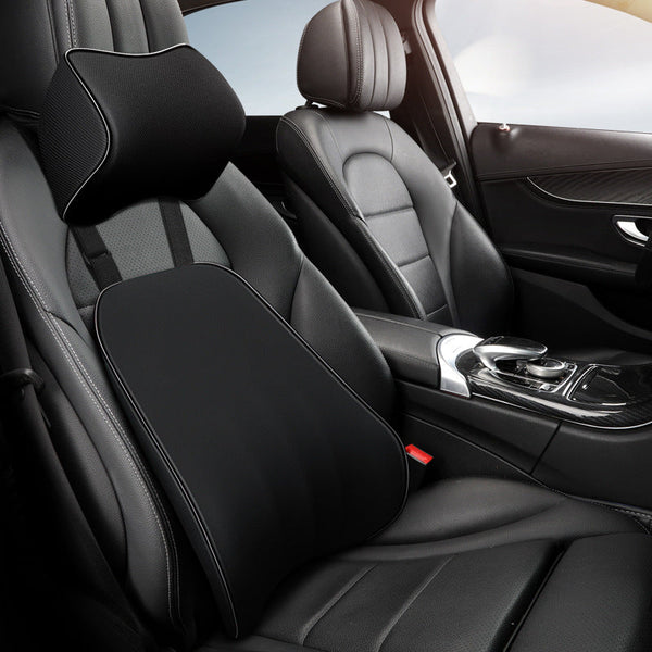 Car Headrest Neck Pillow Memory Foam Breathable Support Rest Protector Baby Travel Pillows