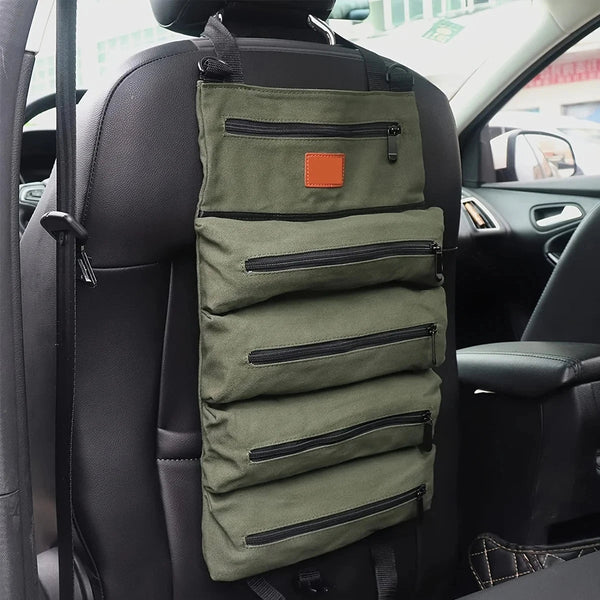 Multi Purpose Canvas Roll Up Tool Bag Tool Bags Belts & Pouches