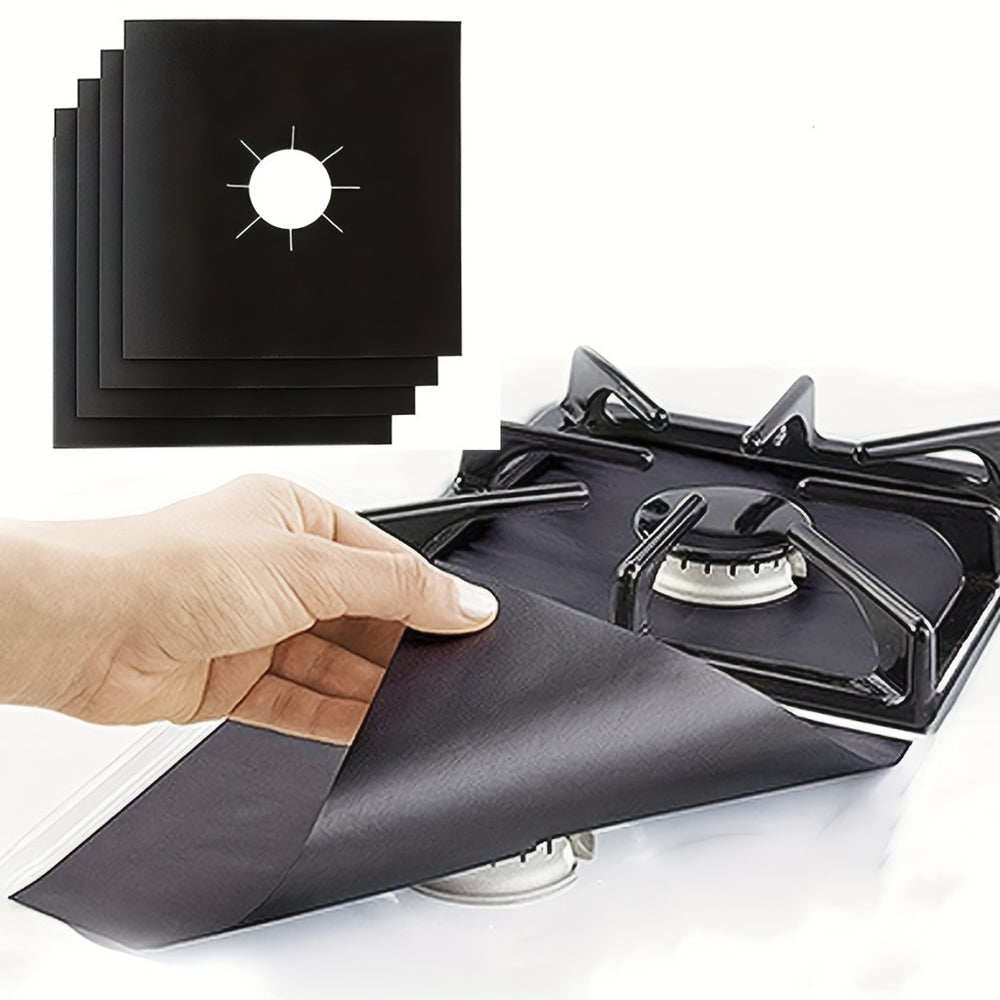 4 Piece Gas Stove Protector Set For Kitchen Cookware Other Kitchen Gadgets