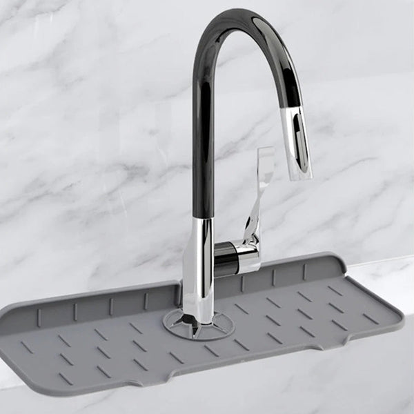 Silicone Faucet Handle Drip Catcher Tray Mat Dish Soap Sponge Holder Other Kitchen Gadgets