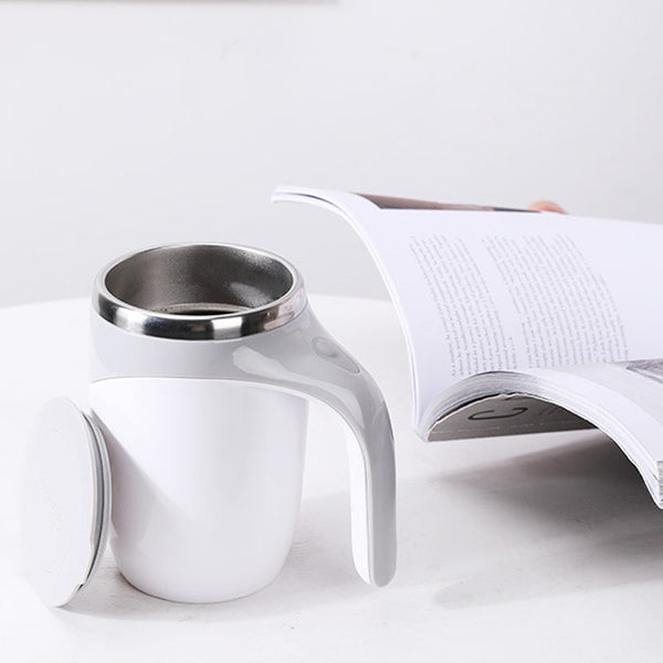 Electric Stainless Steel Rotating Stirring Cup Coffee Mug Rechargeable Other Kitchen Gadgets