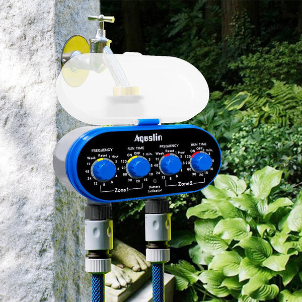 Four Dial Water Timer For Effortless Garden Irrigation Watering Timers & Controllers