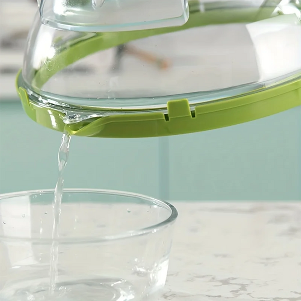 10 Inch Clear Microwave Splatter Cover With Water Steamer And Handle Microwave Cooking Gadgets