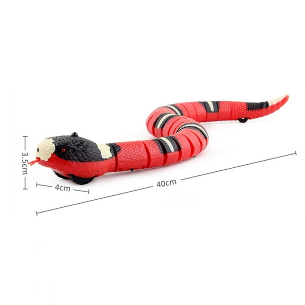 Smart Sensing Interactive Automatic Electronic Snake Cat Toys