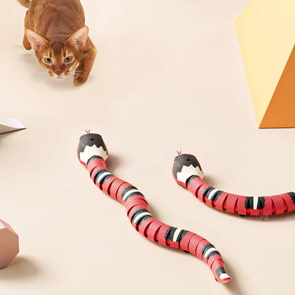 Smart Sensing Interactive Automatic Electronic Snake Cat Toys