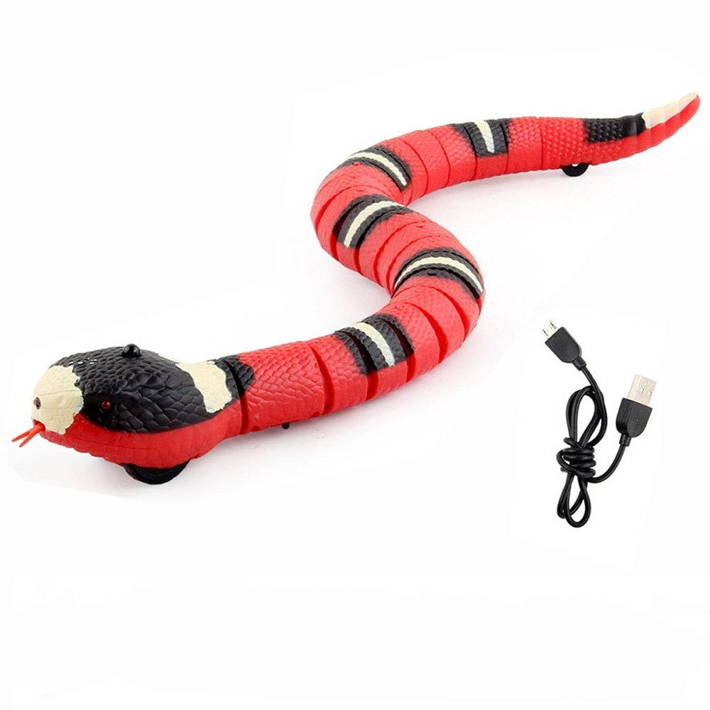 Smart Sensing Interactive Automatic Electronic Snake Cat Toys