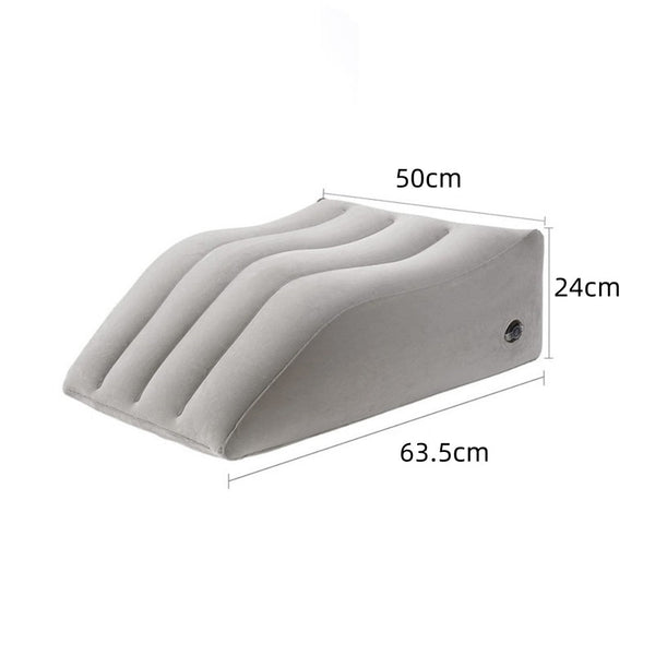 Inflatable Wedge Pillow Knee Cushion For Travel Pillows