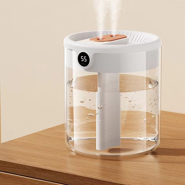 2L Large Capacity Digital Display Dual Spray Humidifier Humidifiers