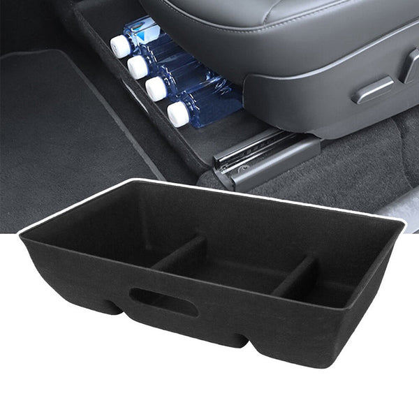 For Tesla Model Y High Capacity Felt Cloth Organizer Car Organisers