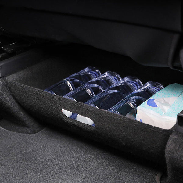 For Tesla Model Y High Capacity Felt Cloth Organizer Car Organisers