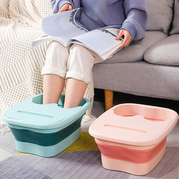 Foldable Footbath Massage Bucket For Household Other Bathroom Accessories