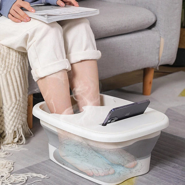 Foldable Footbath Massage Bucket For Household Other Bathroom Accessories