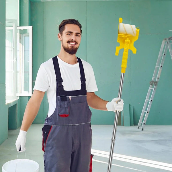 Multifunctional Clean Cut Edger Painting Rolling Brush For Wall Paint Rollers