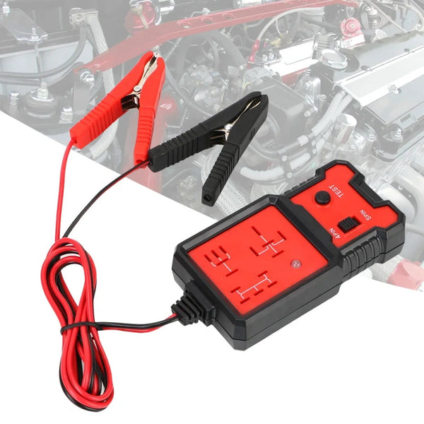 Universal 12V Electronic Automotive Relay Tester For Car Electrical Testers Test Leads