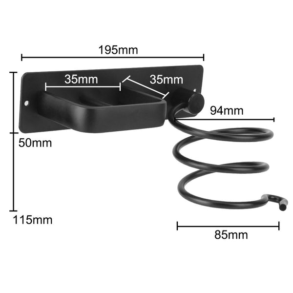 Wall Mounted Hair Dryer Holder Rack Other Bathroom Accessories